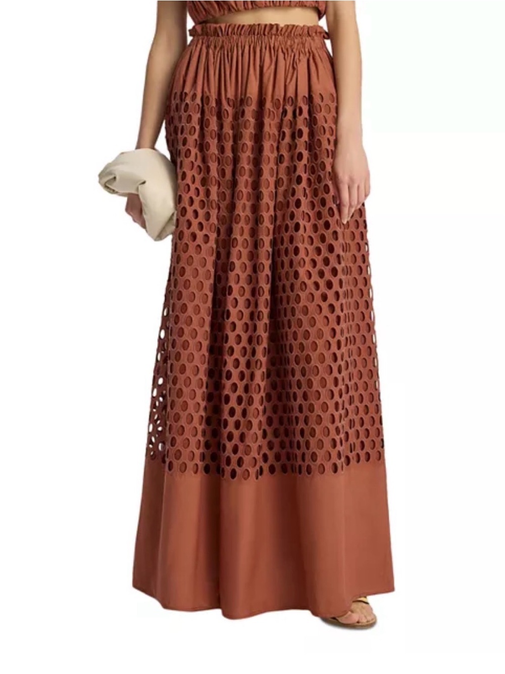 ALC Eloise eyelet skirt XS
